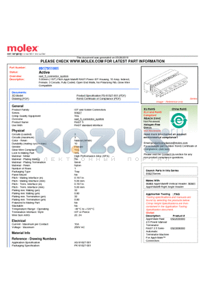 0917911001 datasheet - 5.00mm (.197