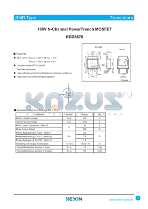 2SK3640 datasheet - MOS Field Effect Transistor