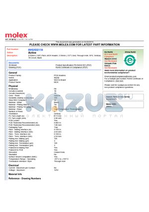 0942422118 datasheet - 2.54mm (.100