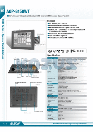 AOP-8150WT datasheet - 15