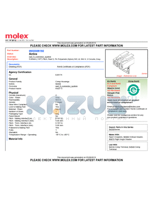 094550-9192 datasheet - 5.00mm (.197