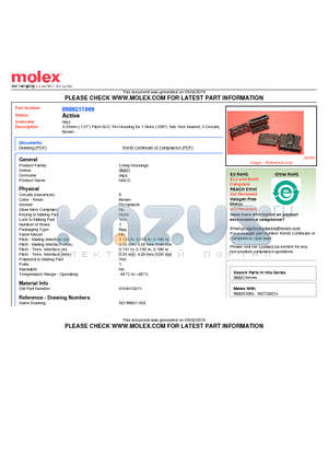 0988211069 datasheet - 3.33mm (.131