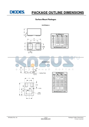 AP02002 datasheet - PACKAGE OUTLINE DIMENSIONS