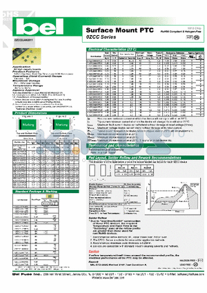 0ZCC0050FF2C datasheet - Surface Mount PTC