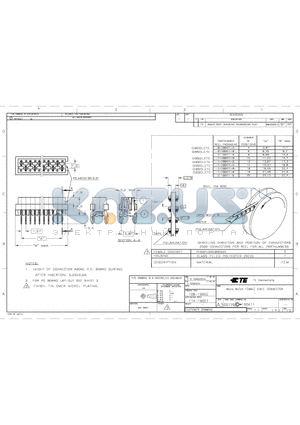 1-100411-2 datasheet - Micro MaTch FEMALE S.M.C. CONNECTOR