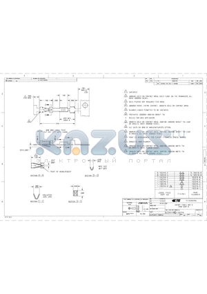 1-102316-2 datasheet - CONTACT, FEMALE, MOD IV CRIMP SNAP-IN