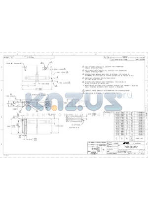 1-102387-0 datasheet - HOUSING, CRIMP SNAP-IN, SHORT ENTRY, MOD IV