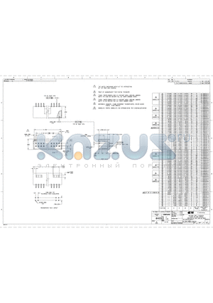 1-102618-1 datasheet - HDR ASSY, MOD II, SHROUDED, 4 SIDES, DBL ROW, VERTICAL, .100 x .100 C/L, WITH .025 SQ POSTS