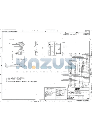 1-102681-0 datasheet - COVER-HALF, LATCH MASS TERMINATION, AMPMODU, .100 CL, FULL BAR POLARIZATION