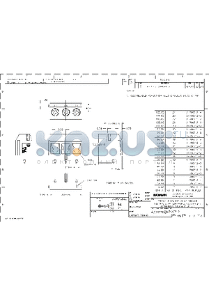 C-796712 datasheet - TERMINAL BLOCK PCB MOUNT, STRAIGHT SIDE WIRE ENTRY, LOW PROFILE w/3.5mm PINS W/INTERLOCK, 5.00mm PITCH (LT)
