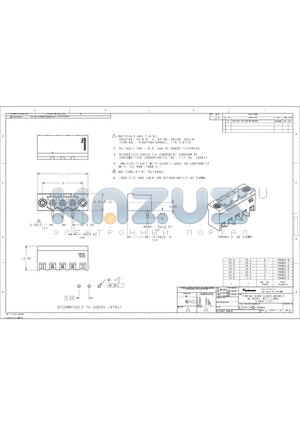 C-796864 datasheet - TERMINAL BLOCK, HEADER ASSEMBLY, 90 DEGREE, WITH FLANGE, 5.00mm PITCH