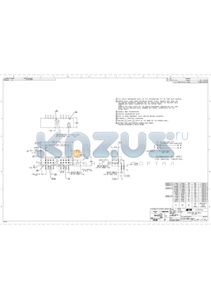 1-103310-0 datasheet - HEADER ASSY, LOW PROFILE, AMP-LATCH