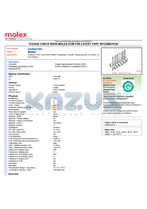 41681A08A102 datasheet - 3.96mm (.156