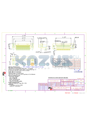 C01-8646-0168 datasheet - SOCKET CONNECT. SUB RIGHT ANGLED WPILL WITH SCREWLOCK, METAL BRACKET