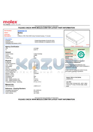 41695-N-A11 datasheet - 3.96mm (.156