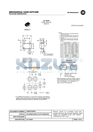 419C-02 datasheet - Electronic versions are uncontrolled except when accessed directly