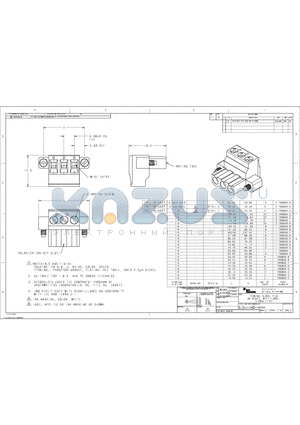 1-796859-1 datasheet - TERMINAL BLOCK, PLUG , 90 DEGREE, WITH FLANGE, 5.08mm PITCH