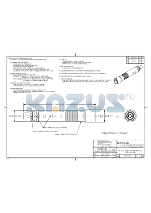 1-8156U datasheet - TRI-LOC, SMPTE 304, RECEPTACLE PRE-POLISHED