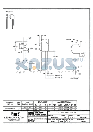 21PCT170TWRG4B datasheet - 21PCT170TWRG4B