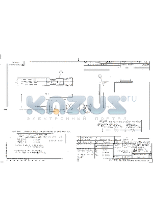 D-436-36CS454 datasheet - OUTER DIAMETER OF CABLE IS DISTINGUISHED BY EXTRACTION TOOL