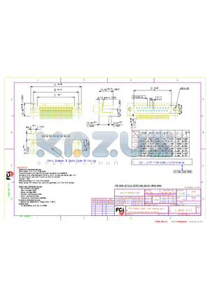 D09P13A4UV00LF datasheet - PIN CONNECRT. SUB RIGHT ANGLED SPILL WITH SCREWLOCK, METAL BRACKET