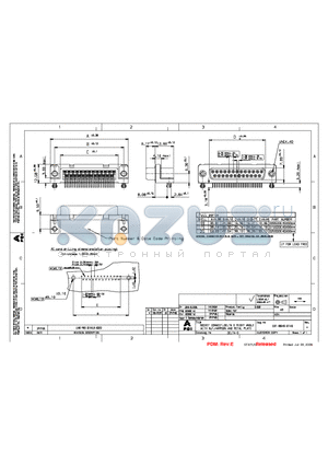 D09S33E4GX00LF datasheet - SOKET CONNECT. DELTA D RIGHT ANGLE WITH NUT, HARPOON AND METAL PLATE