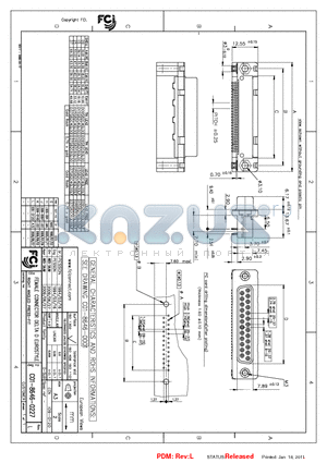 D09S82C6GL00 datasheet - FEMALE CONNECTOR DELTA D EUROSTYLE