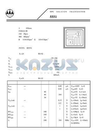 C046AJ-00 datasheet - NPN SILICON TRANSISTOR