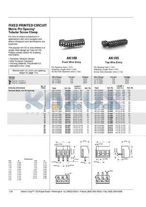 30.072 datasheet - FIXED PRINTED CIRCUIT