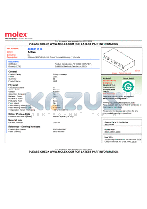 3001-11 datasheet - 5.08mm (.200