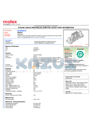 42474-1421 datasheet - 4.20mm (.165