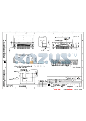 D25P13A4GX00 datasheet - MALE CONNECT. DELTA D RIGHT ANGLED WITH NUT, HARPOON & METAL PLATE