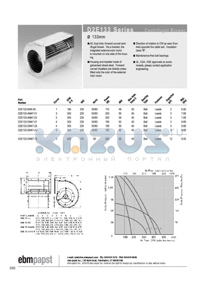 D2E133-DM47-01 datasheet - D2E133