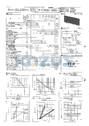 D2N203LE datasheet - 3 Arms 120,240 Vrms