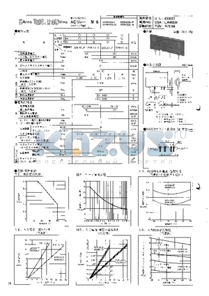 D2N203LF datasheet - 3 Arms 120,240 Vrms