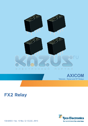 D3210 datasheet - FX2 Relay