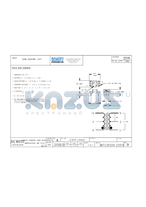 22539 datasheet - XFMR TRANSMIT, CEPT