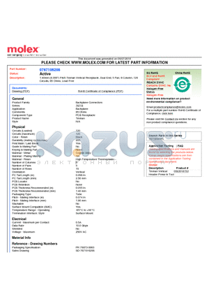 76710-6208 datasheet - 1.40mm (0.055