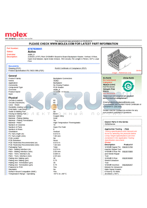 76763-9001 datasheet - 2.00mm (.079