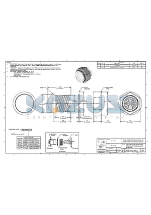 CMS442ATP datasheet - 5MM ROUND STANDARD THREADED FRESNEL LENS WITH SEAL