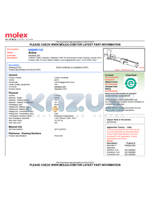 2273-A datasheet - 2.36mm (.093