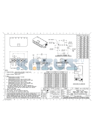 43650-0203 datasheet - MICRO FIT (3.0) SINGLE ROW / RIGHT ANGLE THRU HOLE / CLIPS / TRAY