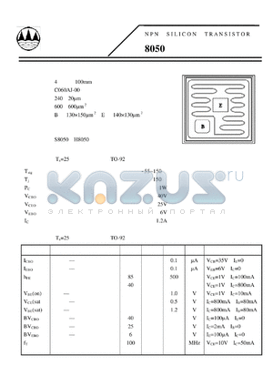 C060AJ-00 datasheet - NPN SILICON TRANSISTOR