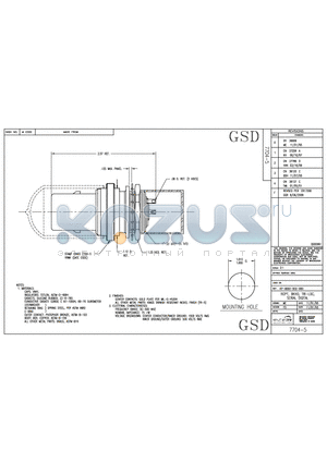 7704-5 datasheet - RCPT, BKHD, TRI-LOC, SERIAL DIGITAL