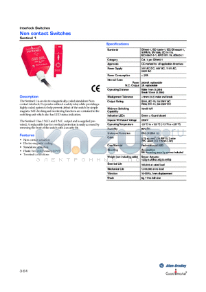 440A-A09197 datasheet - Non contact Switches