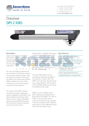 7885 datasheet - SIPS 2 XSRS