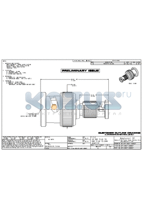 APH-BNCP-HDBNCP datasheet - HD BNC PLUG TO BNC PLUG 75 OHM ADAPTER