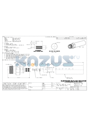 31-6506 datasheet - TNC STR JACK RP IP-67 FOR LMR-200 CABLE