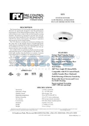 B112LP datasheet - Ionization Detector