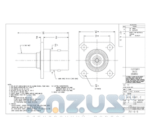 791-6-9 datasheet - JACK, PANEL, C